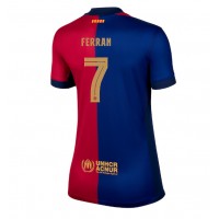 Maglie da calcio Barcelona Ferran Torres #7 Prima Maglia Femminile 2024-25 Manica Corta